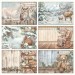 Набор бумаги односторонней для скрапбукинга Stamperia SBBSXB16 "THE OWL'S HOUSE" Набор бумаги односторонней для скрапбукинга Stamperia SBBSXB16 "THE OWL'S HOUSE"